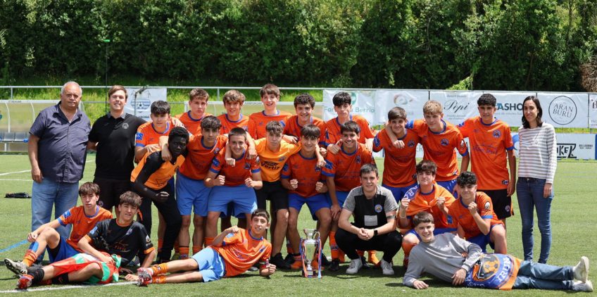 C.D. San Marcial. Crónica. El Cadete Preferente, a por el título ante el Urola