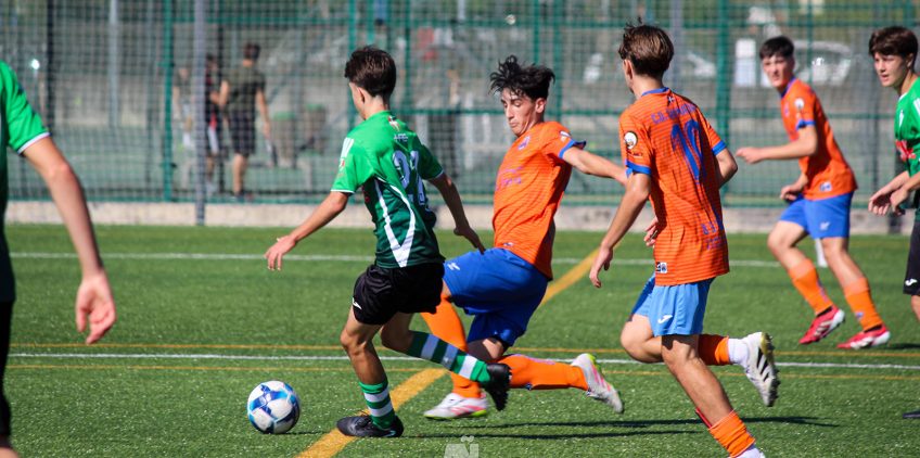 C.D. San Marcial. Crónica. Goleada del Primera Infantil A