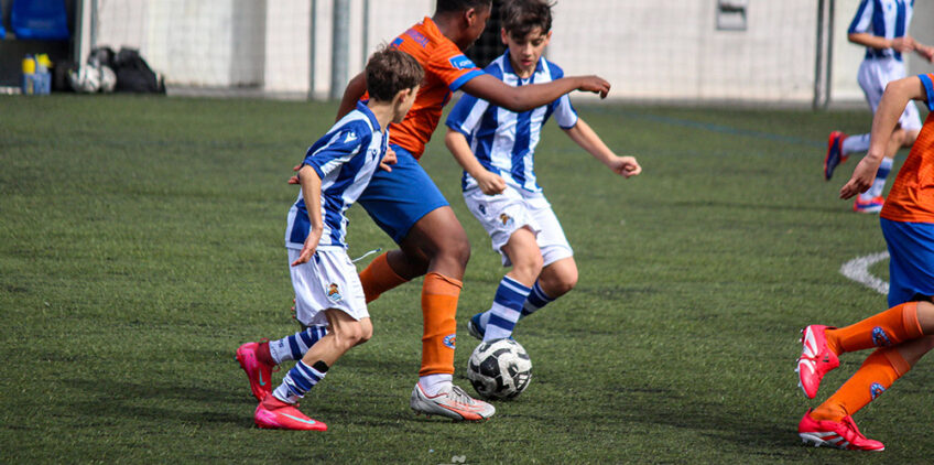 C.D. San Marcial. Crónica. El Primera Cadete C sigue en la pelea
