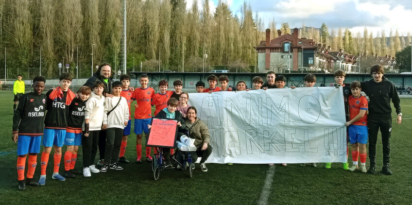 C.D. San Marcial. Crónica. Aire para el Cadete de Honor.