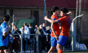 C.D. San Marcial. Crónica. Goleada del Primera Regional en el derbi